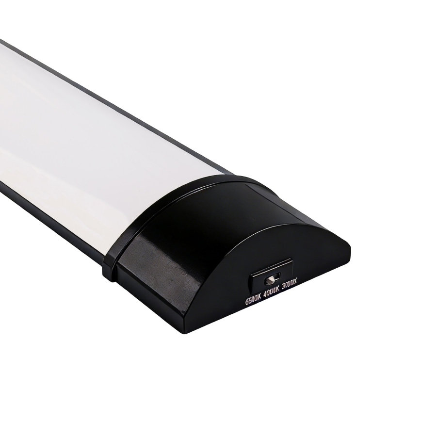 Top Light - LED kapi alla paigaldatav valgusti ZSP LED/9W/230V 3000/4000/6500K 30 cm must