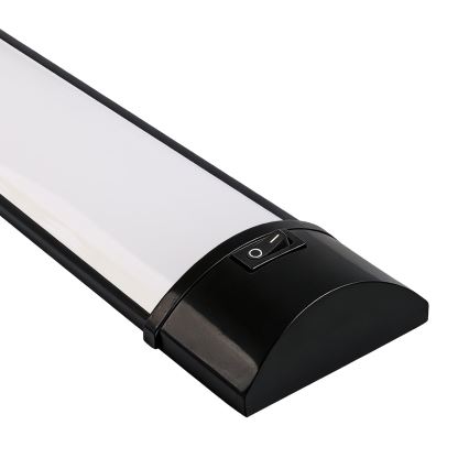Top Light - LED kapi alla paigaldatav valgusti ZSP LED/9W/230V 3000/4000/6500K 30 cm must