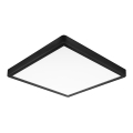 Top Light - LED Laevalgusti REVIT LED/24W/230V 3000/4000/6500K 30x30 cm must