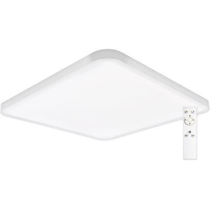 Top Light - LED Hämardatav laevalgusti REVIT LED/50W/230V 3000-6500K 50x50 cm valge + kaugjuhtimispult