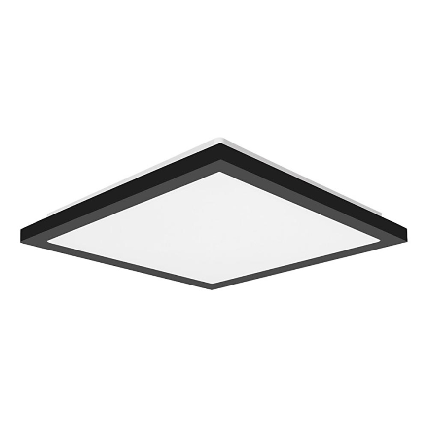 Top Light - LED Laevalgusti vannituppa ONYX LED/10W/230V IP44 3000/4000/6500K 28x28 cm must
