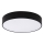 Top Light - LED Laevalgusti vannituppa PETAL LED/24W/230V IP44 3000/4000/6500K d. 35 cm must