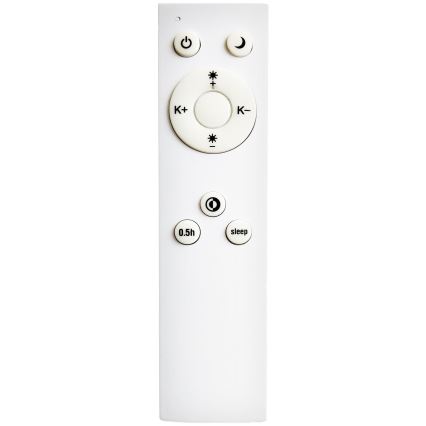 Top Light - LED Hämardatav laevalgusti vannituppa PETAL LED/48W/230V IP44 3000-6500K d. 48 cm must + kaugjuhtimispult