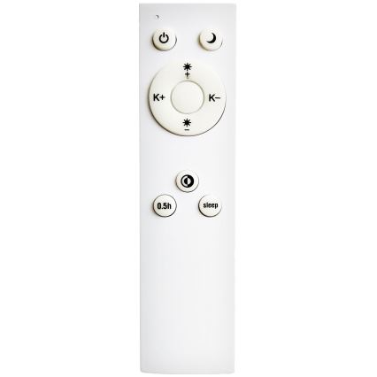 Top Light - LED Hämardatav laevalgusti vannituppa PETAL LED/48W/230V IP44 3000-6500K d. 48 cm valge + kaugjuhtimispult