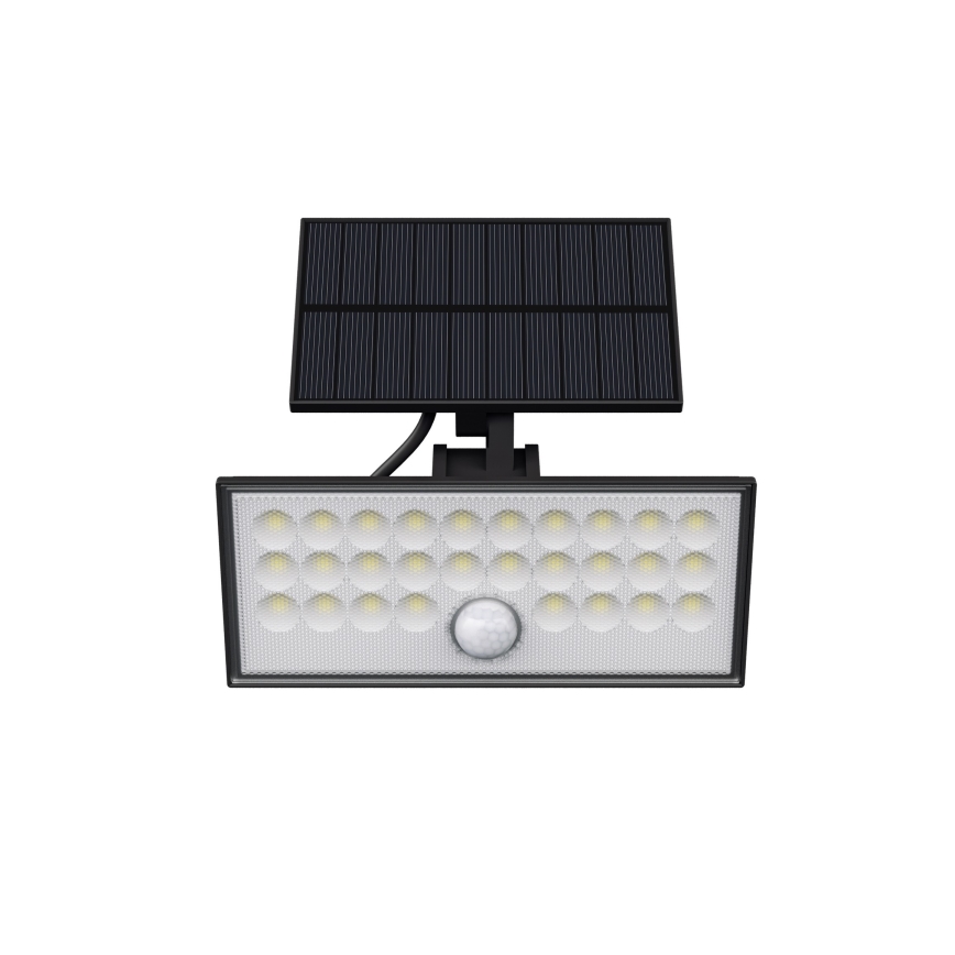 Top Light - LED Päikesepaneeliga prožektor seinale koos anduriga HELEON VARIO LED/8W/3,7V IP65 4000K 2200 mAh + kaugjuhtimispult