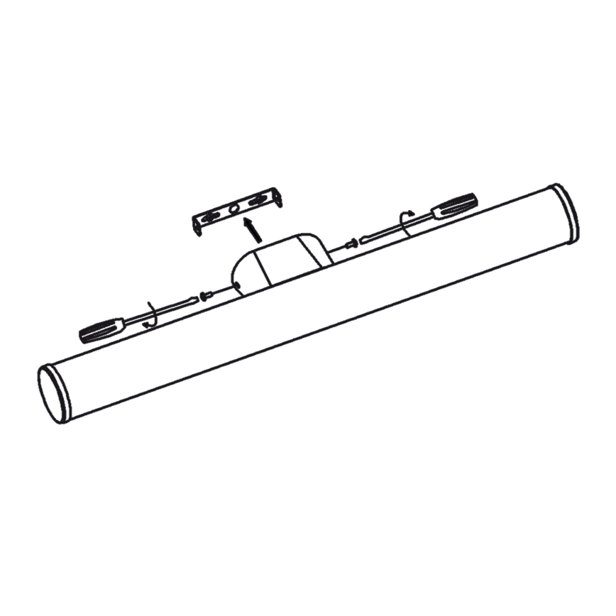 Top Light - LED Peeglivalgustus vannituppa MADEIRA LED/8W/230V 40 cm IP44