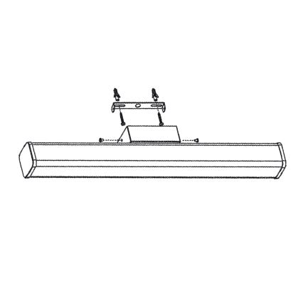 Top Light - LED Peeglivalgustus vannituppa MADEIRA LED/8W/230V 40 cm IP44