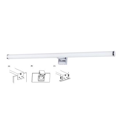 Top Light - LED Peeglivalgustus vannituppa OREGON LED/9W/230V 60 cm IP44