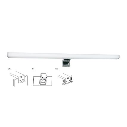 Top Light - LED Peeglivalgustus vannituppa OREGON LED/9W/230V 60 cm IP44