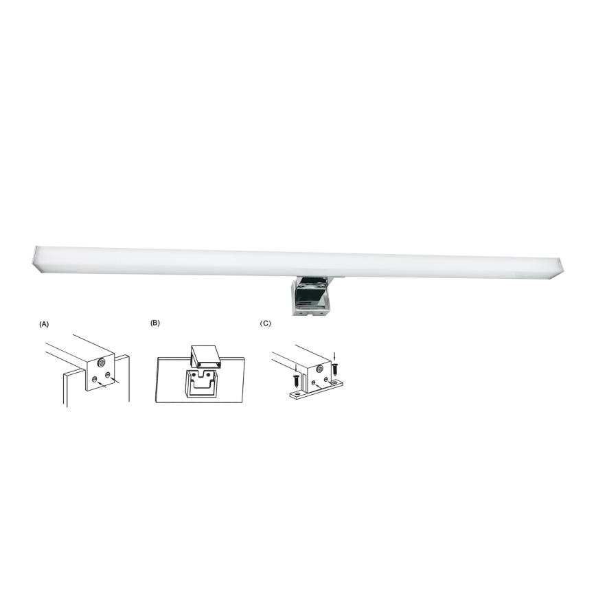 Top Light - LED Peeglivalgustus vannituppa OREGON LED/9W/230V 60 cm IP44