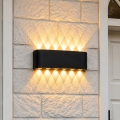 Top Light - LED välisseinavalgusti RAY LED/10W/230V 3000/4000/6500K IP54 must