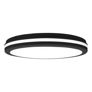 Top Light - LED-vannitoa laelamp COMET LED/40W/230V 3000/4000/6500K IP54, must, läbimõõt 40 cm