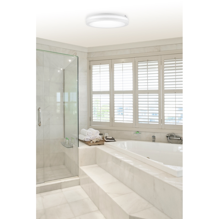 Top Light - COMET LED-vannitoa laelamp, 40 W, 230 V, 3000/4000/6500K, IP54, valge, Ø 40 cm