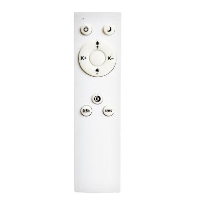 Top Light - LED hämardatav vannitoa laelamp NEXUS LED/45W/230V 3000-6500K IP44 Ø 38 cm valge + kaugjuhtimispult