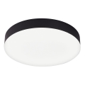 Top Light - LED-vannitoa laelamp SPIRIT LED/24W/230V 3000/4000/6500K IP44 läbimõõt 30 cm must