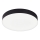 Top Light - LED-vannitoa laelamp SPIRIT LED/24W/230V 3000/4000/6500K IP44 läbimõõt 30 cm must