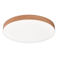 Top Light - LED vannitoa laevalgusti SPIRIT LED/36W/230V 3000/4000/6500K IP44 läbimõõt 40 cm pruun
