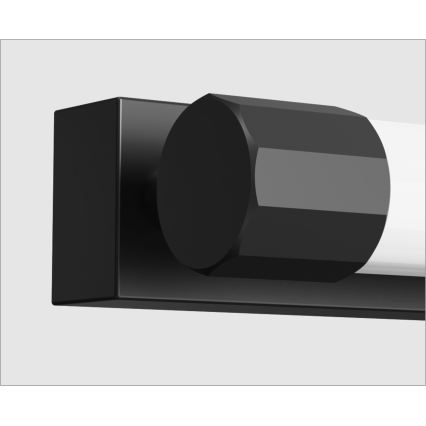 Top Light - LED vannitoa peegli valgustus TURIA LED/8W/230V 3000/4000/6500K IP44 40 cm must