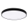 Top Light - PETAL LED hämardatav vannitoa laevalgusti, 60W/230V, 3000–6500K, IP44, Ø 59 cm, must, kaasas kaugjuhtimispult