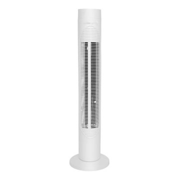 Torni ventilaator 50W/230V 83 cm valge + kaugjuhtimispult
