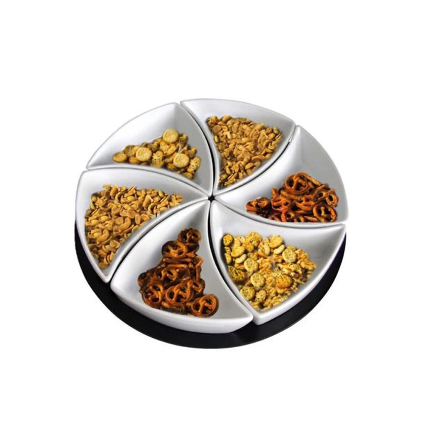 TORO 6-osaline kausside komplekt koos salvega, keraamika/puit