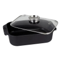 TORO ahjuvorm kaanega 6,5 l 34,5x10x24,5 cm must