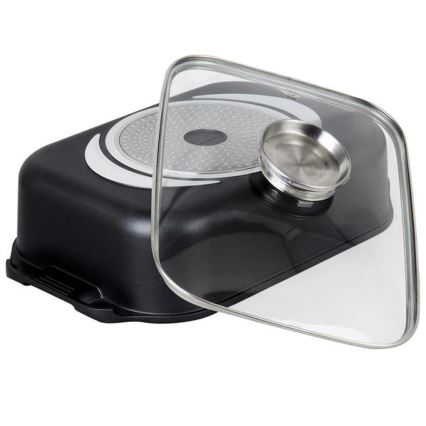 TORO ahjuvorm kaanega 6,5 l 34,5x10x24,5 cm must