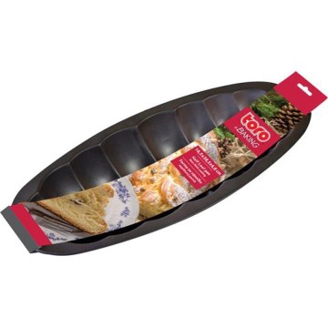 TORO punutud jõulusaiavorm, must