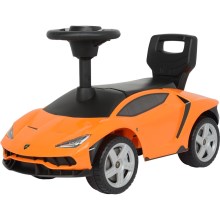 Tõukeauto Lamborghini oranž/must