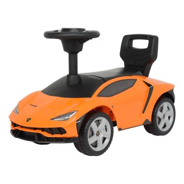 Tõukeauto Lamborghini oranž/must