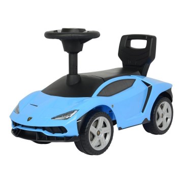 Tõukeauto Lamborghini sinine/must