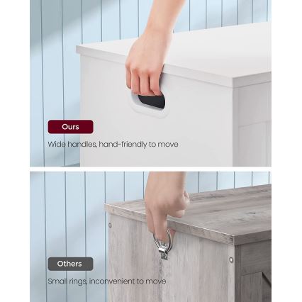 TOVIAN kingakapp valge