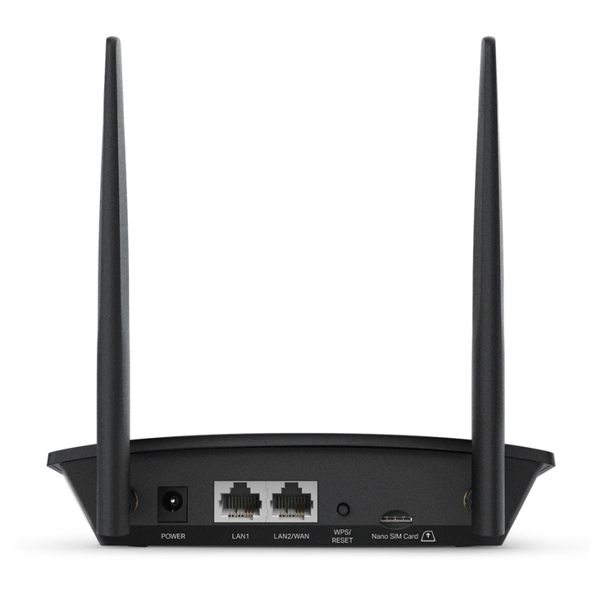 TP-Link - 4G LTE Wi-Fi-ruuter TL-MR100, traadita N, kuni 300 Mbps