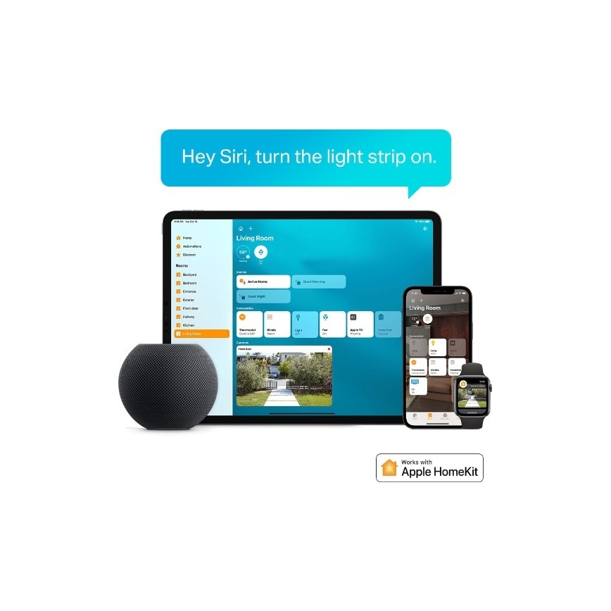 TP-Link - 5 m LED RGBW hämardatav valguslint, 13 W, 230 V, Wi-Fi