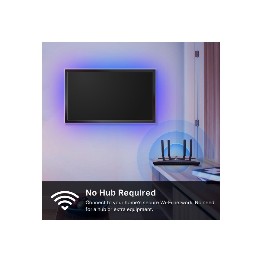 TP-Link - 5 m LED RGBW hämardatav valguslint, 13 W, 230 V, Wi-Fi