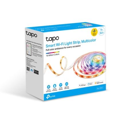 TP-Link - 5 m LED RGBW hämardatav valguslint, 13 W, 230 V, Wi-Fi