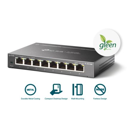 TP-Link - 8-pordiline gigabitine Easy Smart lüliti