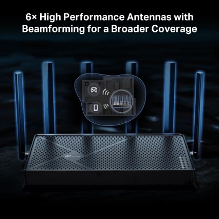 TP-Link - kahe sagedusribaga Wi-Fi 7 ruuter Archer BE400