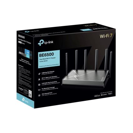 TP-Link - kahe sagedusribaga Wi-Fi 7 ruuter