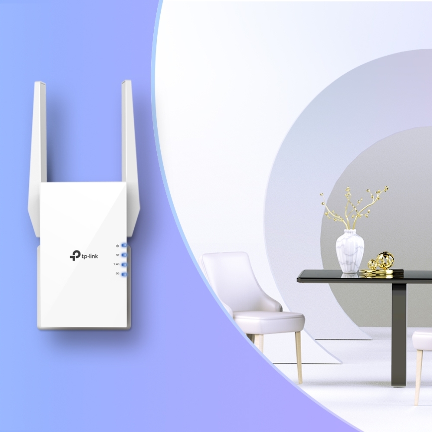 TP-Link - Kakssageduseline Wi-Fi 6 pikendaja RE505X
