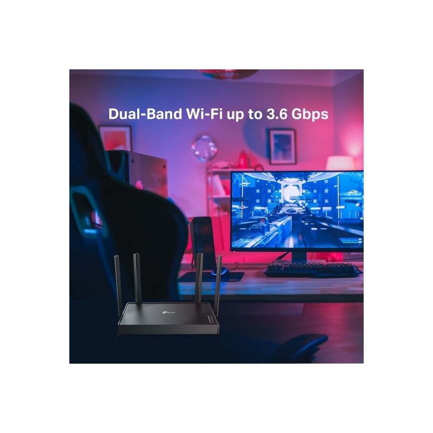 TP-Link - Kakssageduseline Wi-Fi 7 ruuter Archer BE220