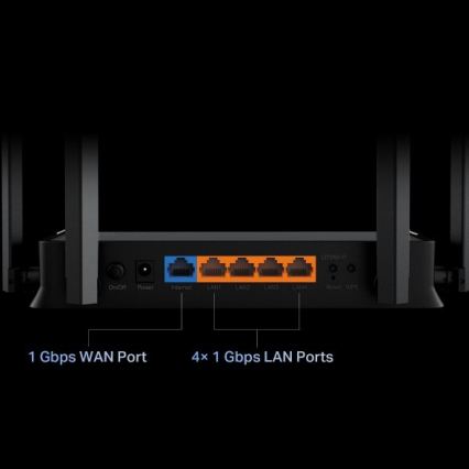 TP-Link - Kakssageduseline Wi-Fi 7 ruuter Archer BE220