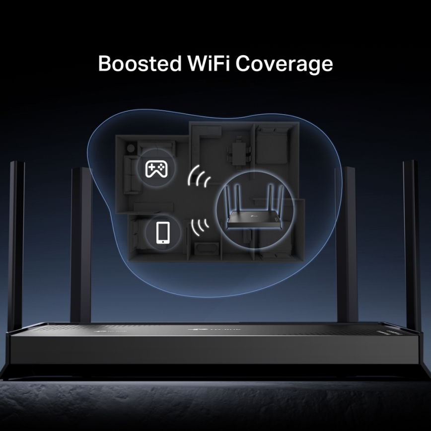 TP-Link - Kakssageduseline Wi-Fi 7 ruuter Archer BE220