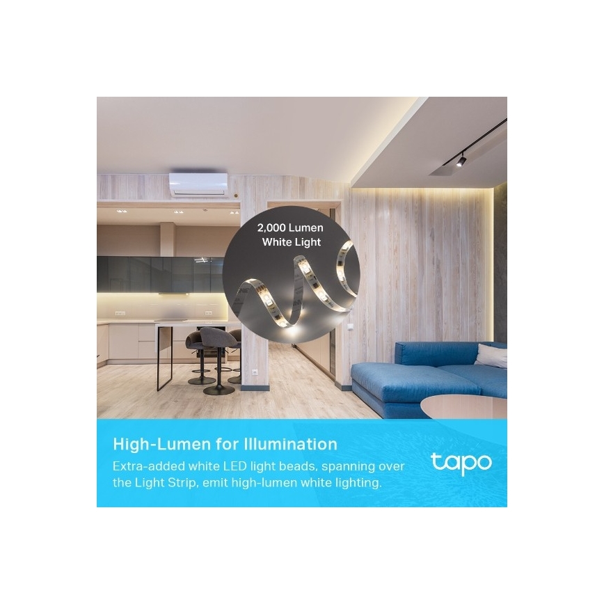 TP-Link - LED RGBW hämardatav valguslint 5 m LED/24W/230V Wi-Fi