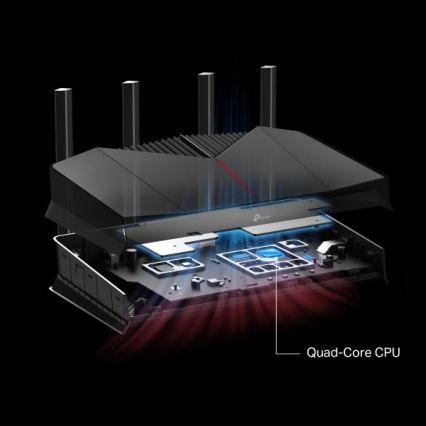 TP-Link - Mänguritele mõeldud kahekanaline Wi-Fi 7 ruuter Archer GE230