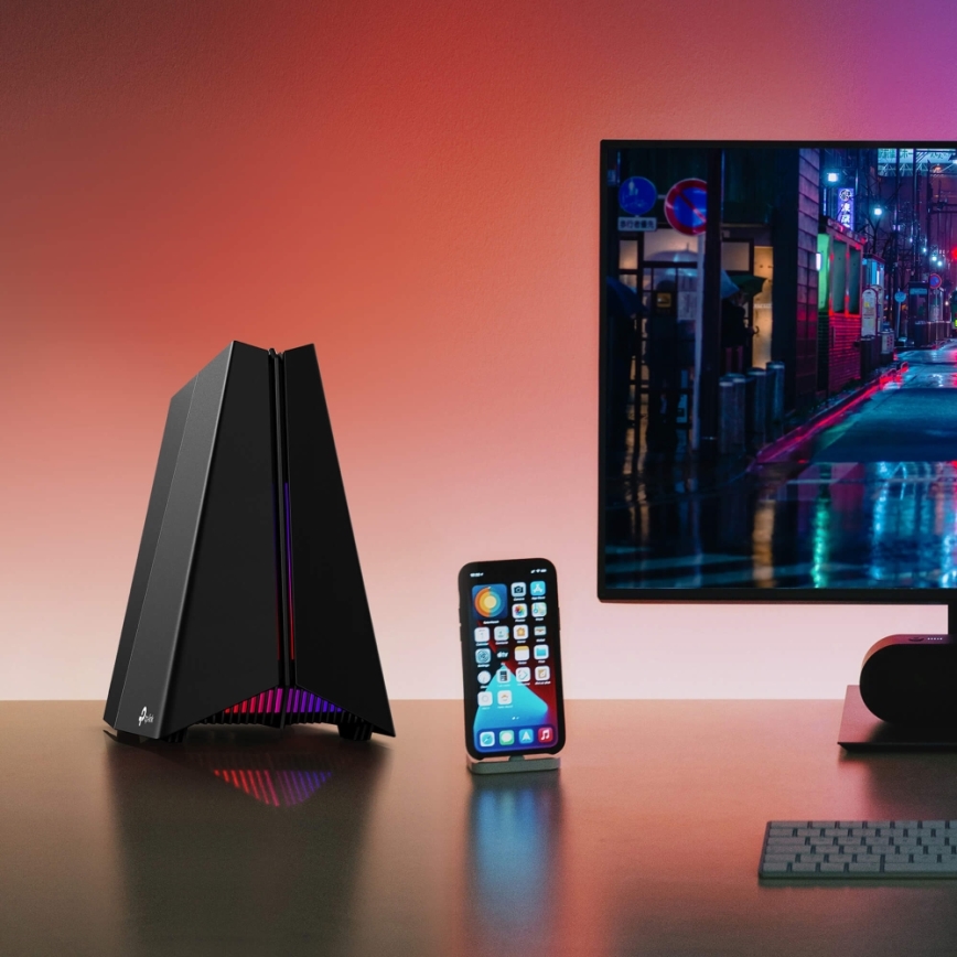 TP-Link - Mänguritele mõeldud kolmikanaline Wi-Fi 7 ruuter Archer GE550