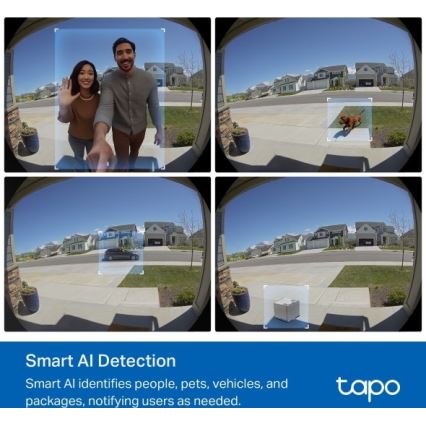 TP-Link - nutikas 2K videouksekell 10000 mAh IP66 Wi-Fi Tuya