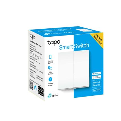 TP-Link - Nutikas kahe nupuga valguslüliti 2xAAA Wi-Fi