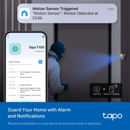 TP-Link - Nutikas liikumisandur 1xCR2450 Wi-Fi