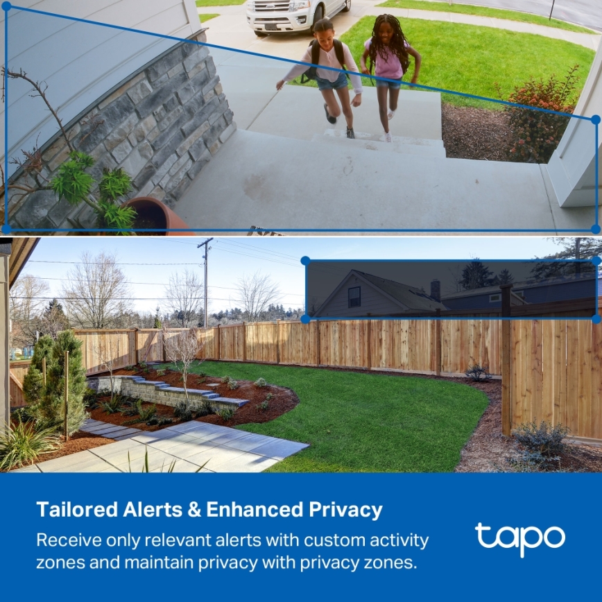 TP-Link - Nutikas päikeseenergiaga kaamera 5200 mAh 5V IP65